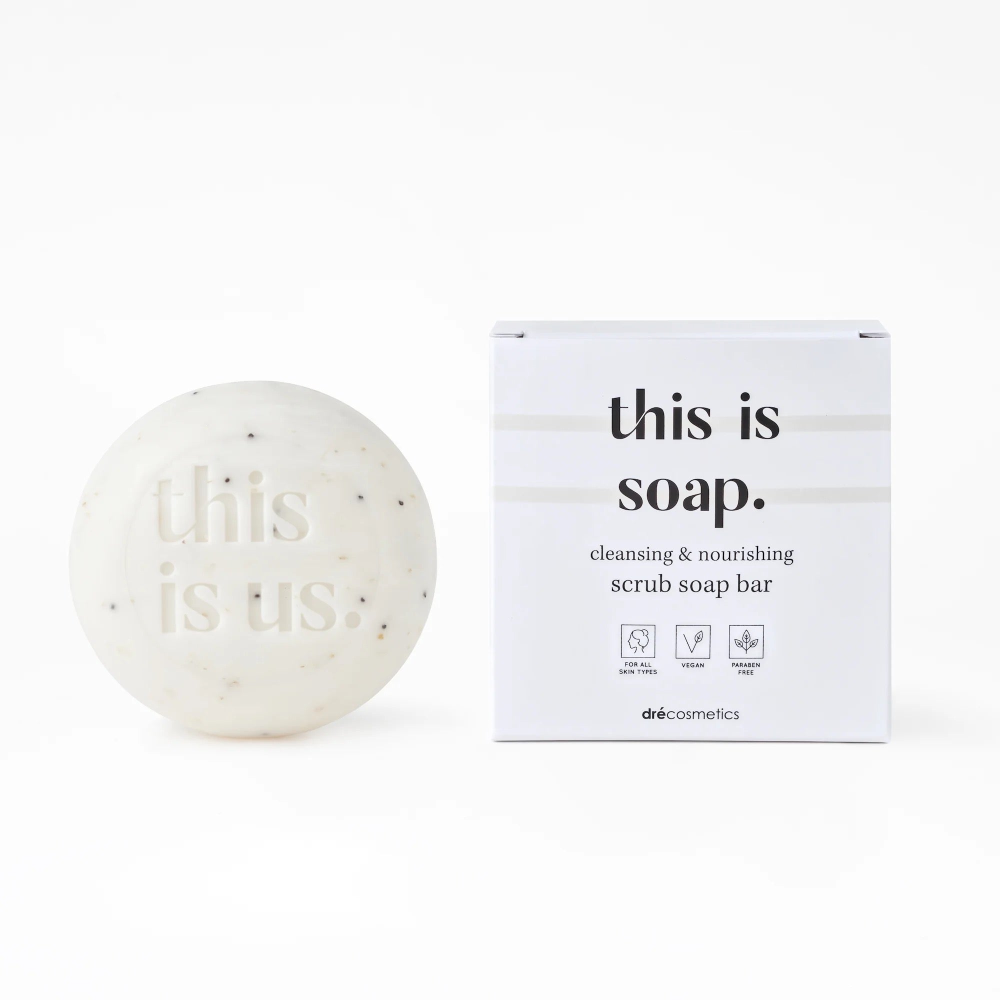 Scrub Soap Bar "this is soap."